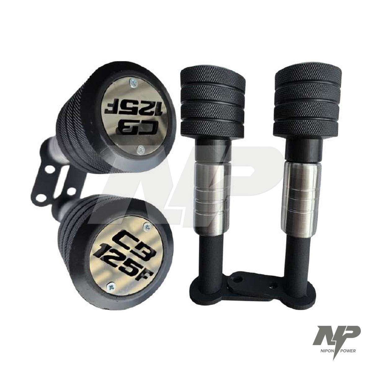 Slider defensa puntera de lujo Honda CB 125F (par)