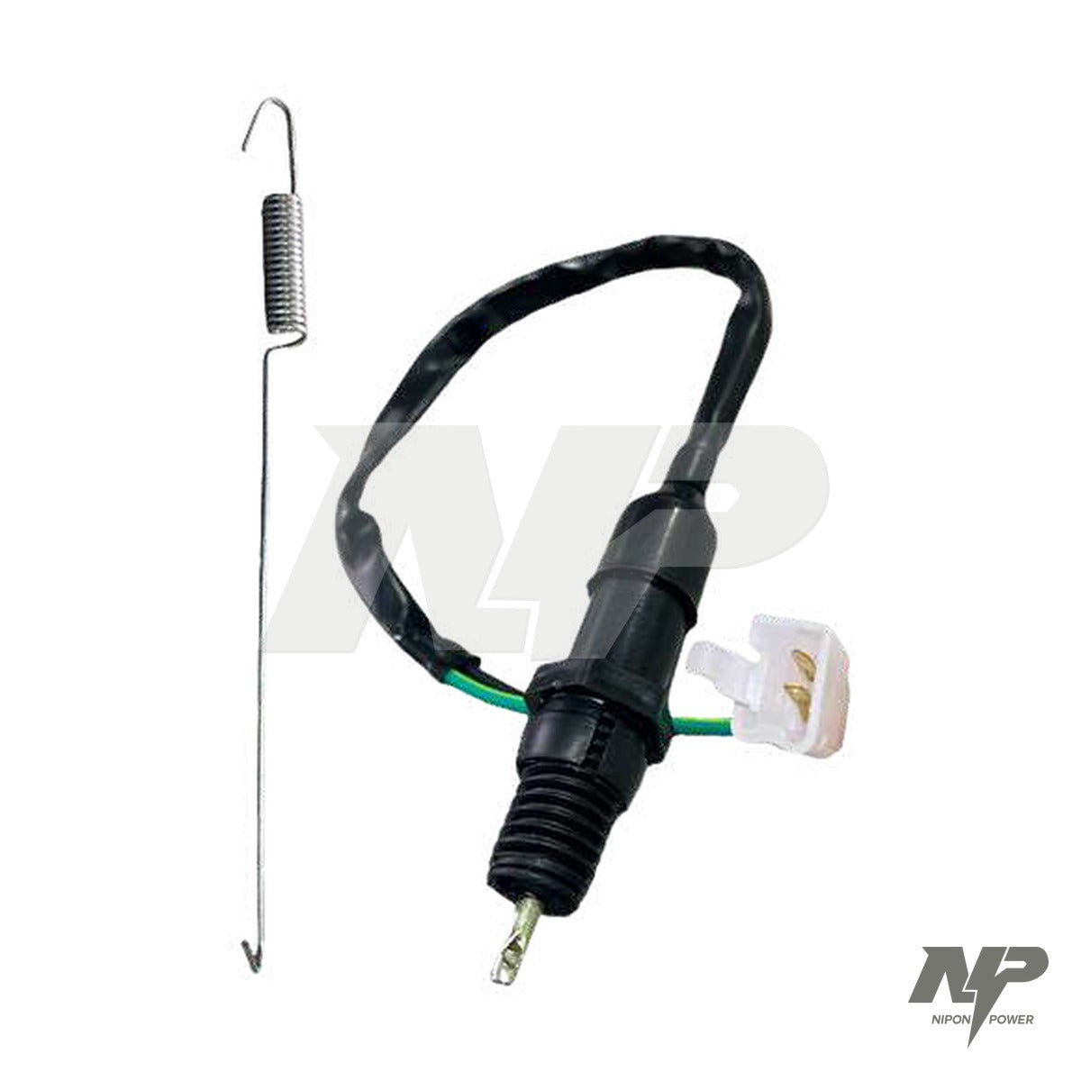 Trompo (interruptor) de stop para freno trasero con resorte, universal