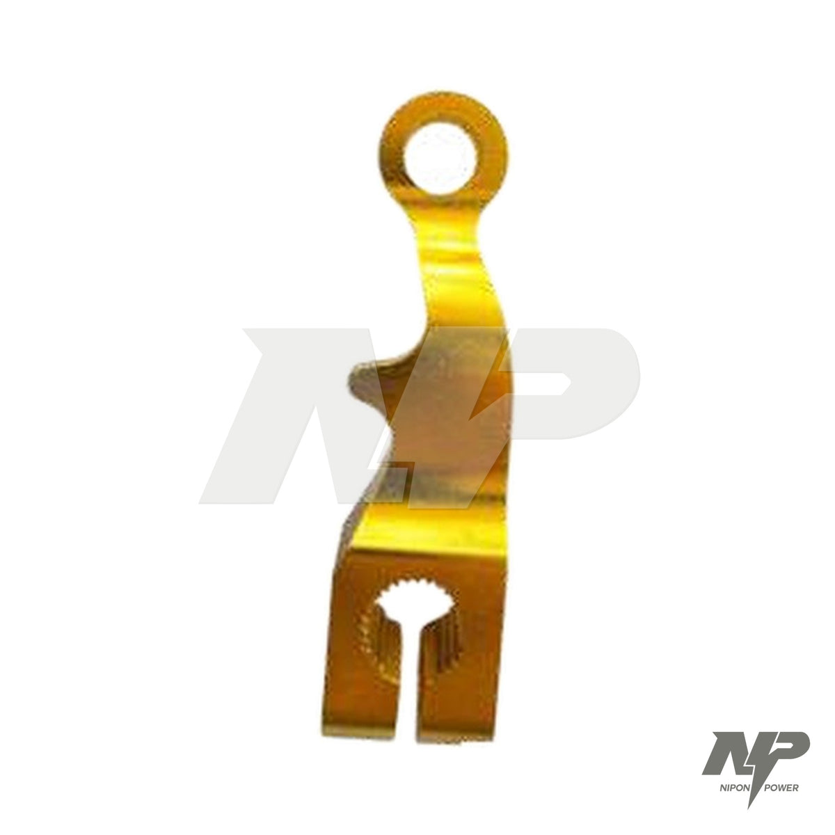 Leva de freno trasero curva en aluminio para freno de tambor · NP-F13 - Dorado