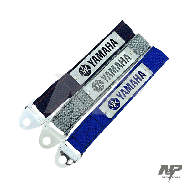 Reata decorativa Yamaha para moto con placa metálica