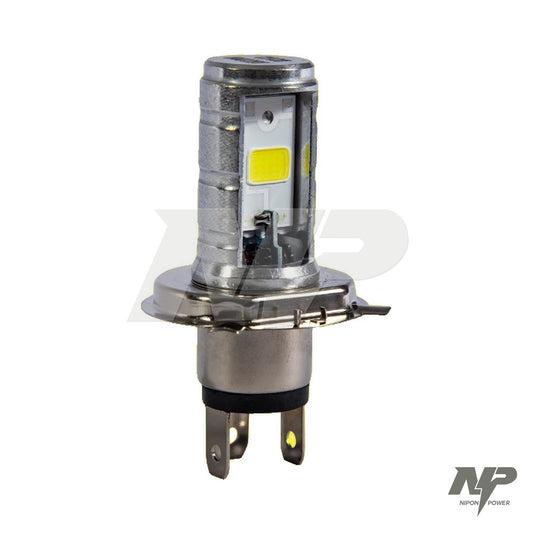 Bombillo LED H4 para farola NKD 125, Pulsar 135 y más, luz blanca 2.000 lm · NP-E026