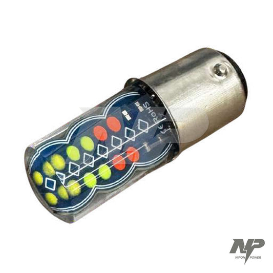 Bombillo stop LED 1157 multicolor secuencial