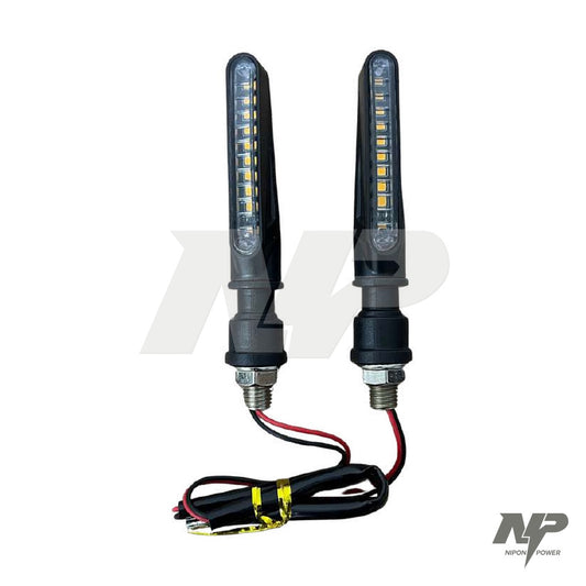 Direccional LED secuencial universal 12 V tipo barra (par)