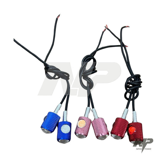 Direccional ojo de águila LED universal azul, rosado, rojo y más colores