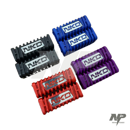 Cauchos reposapiés delanteros AKT NKD 125 / SL 125 colores
