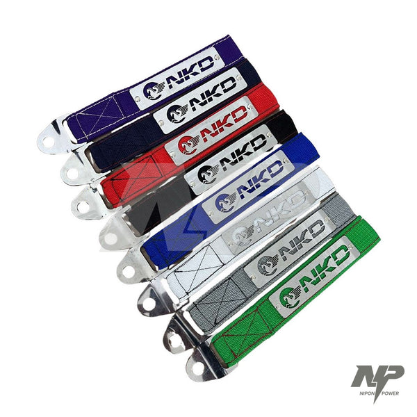 Reata decorativa NKD para moto con placa metálica