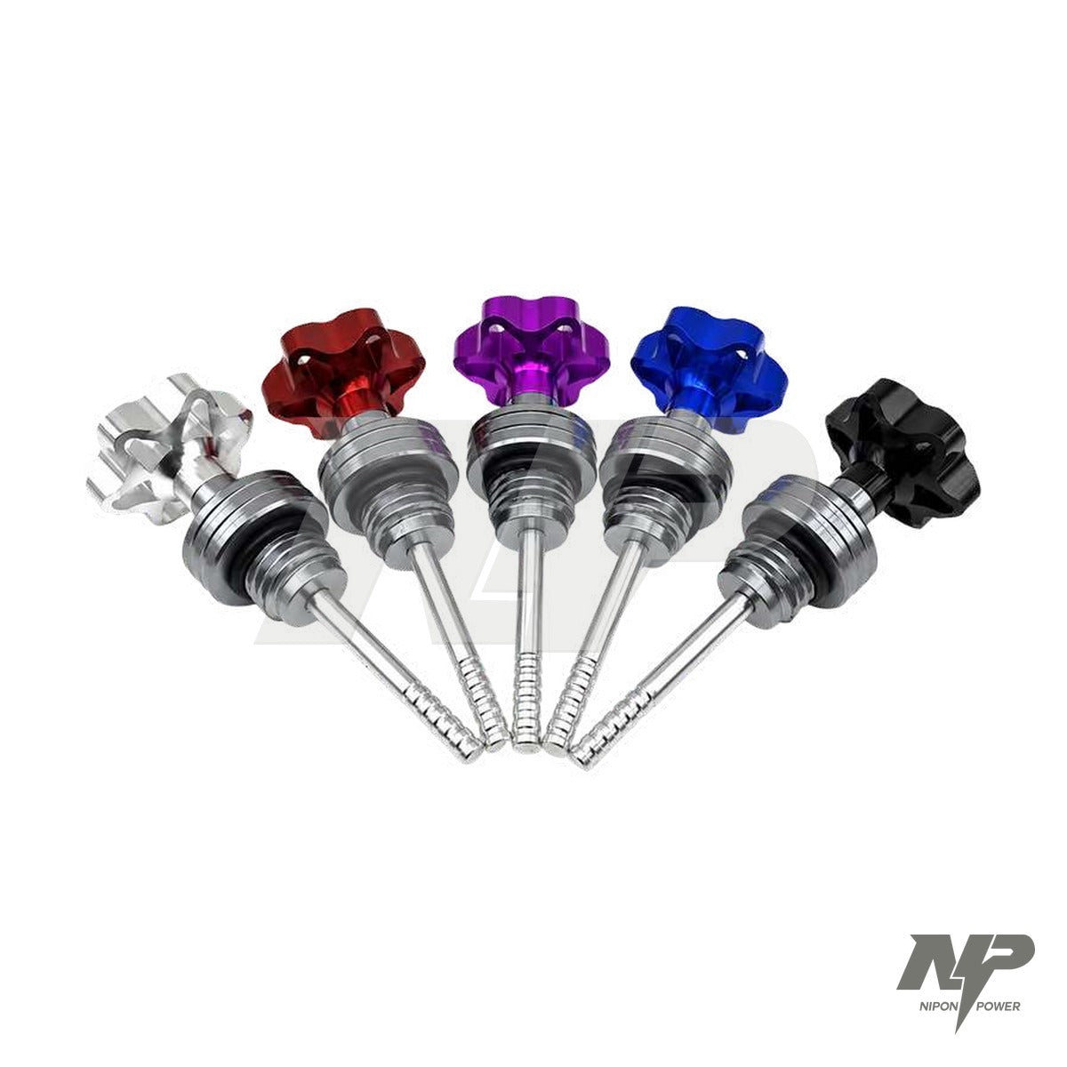Tapón de aceite de lujo con varilla en aluminio universal colores