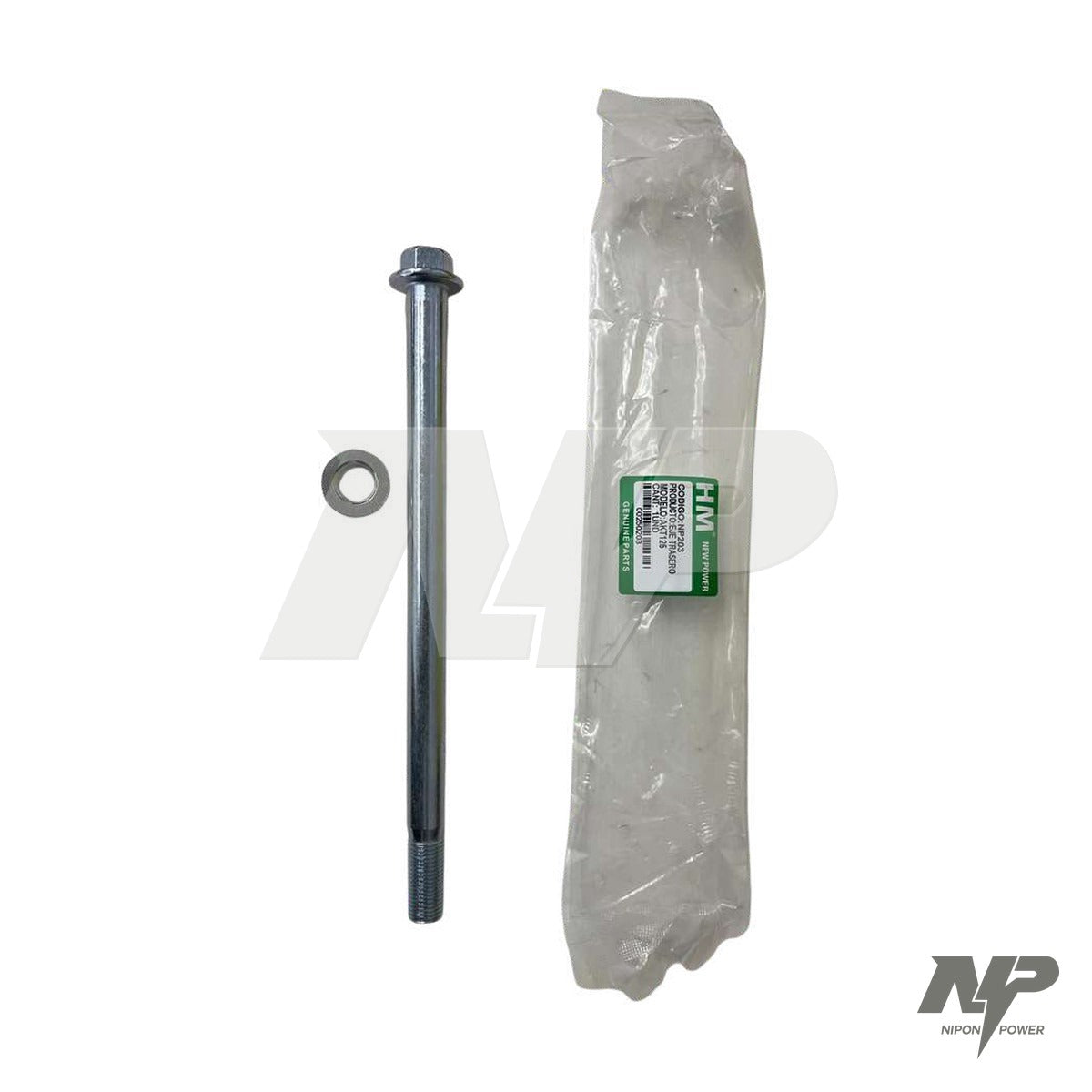 Eje de rueda trasera AKT 125 SL / NKD 125