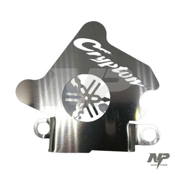 Protector lujo de mordaza en acero Yamaha Crypton
