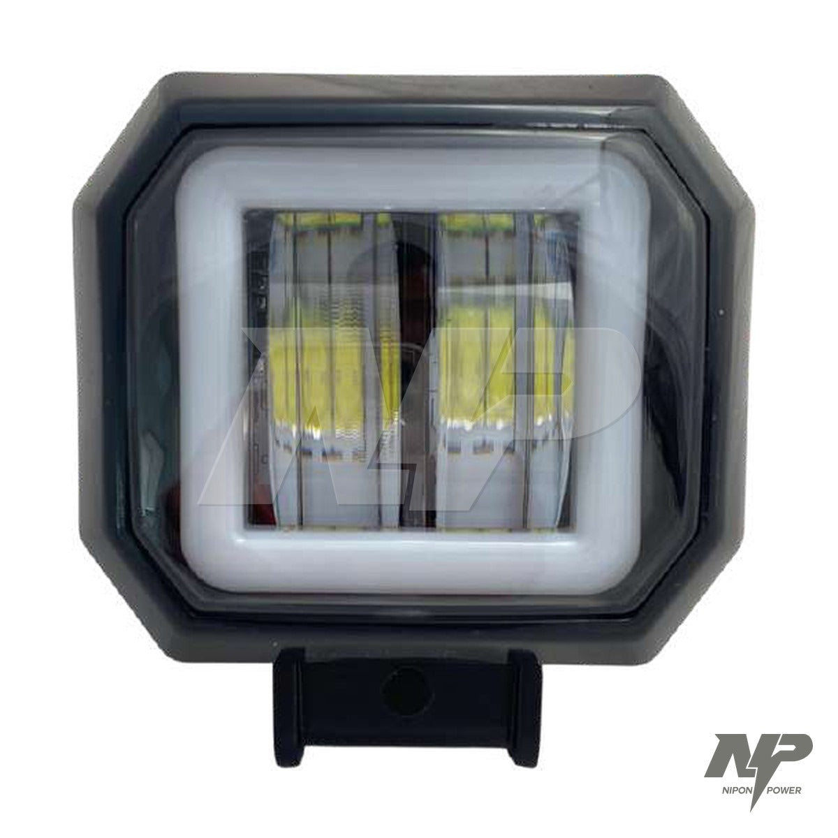 Exploradora LED cuadrada 20 W con ojo de ángel 75 x 75 mm