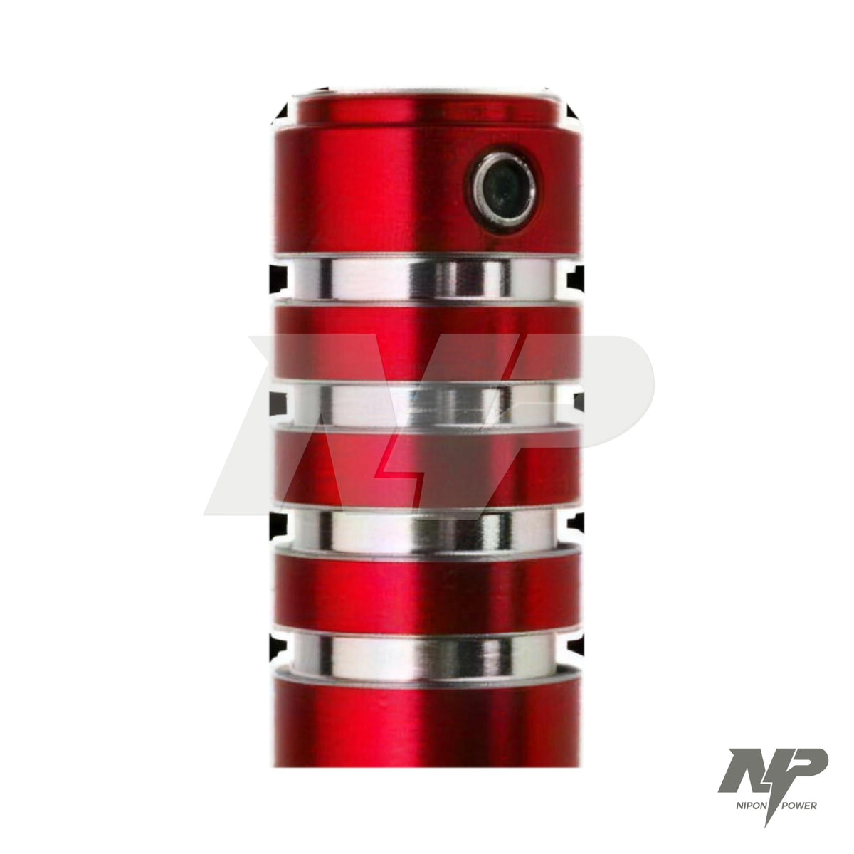 Cubierta protectora para palanca de cambios en aluminio, universal · NP-CP38 - Rojo