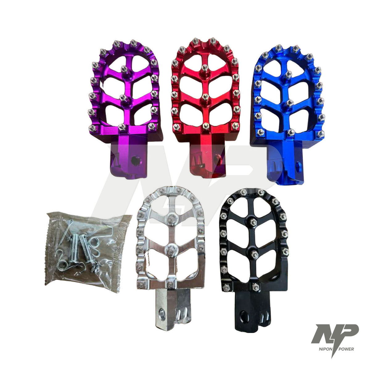 Posapié de aluminio con taches universal · NP-CT40