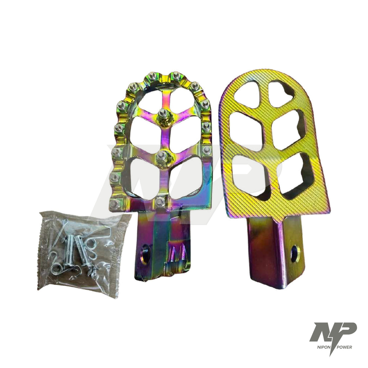 Posapié de aluminio con taches universal tornasol · NP-CT40T