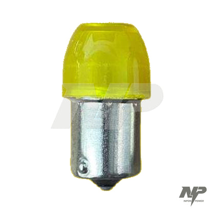 Bombillo LED de direccional en cerámica 1156 luz amarilla o blanca, universal · IND028 - Amarillo