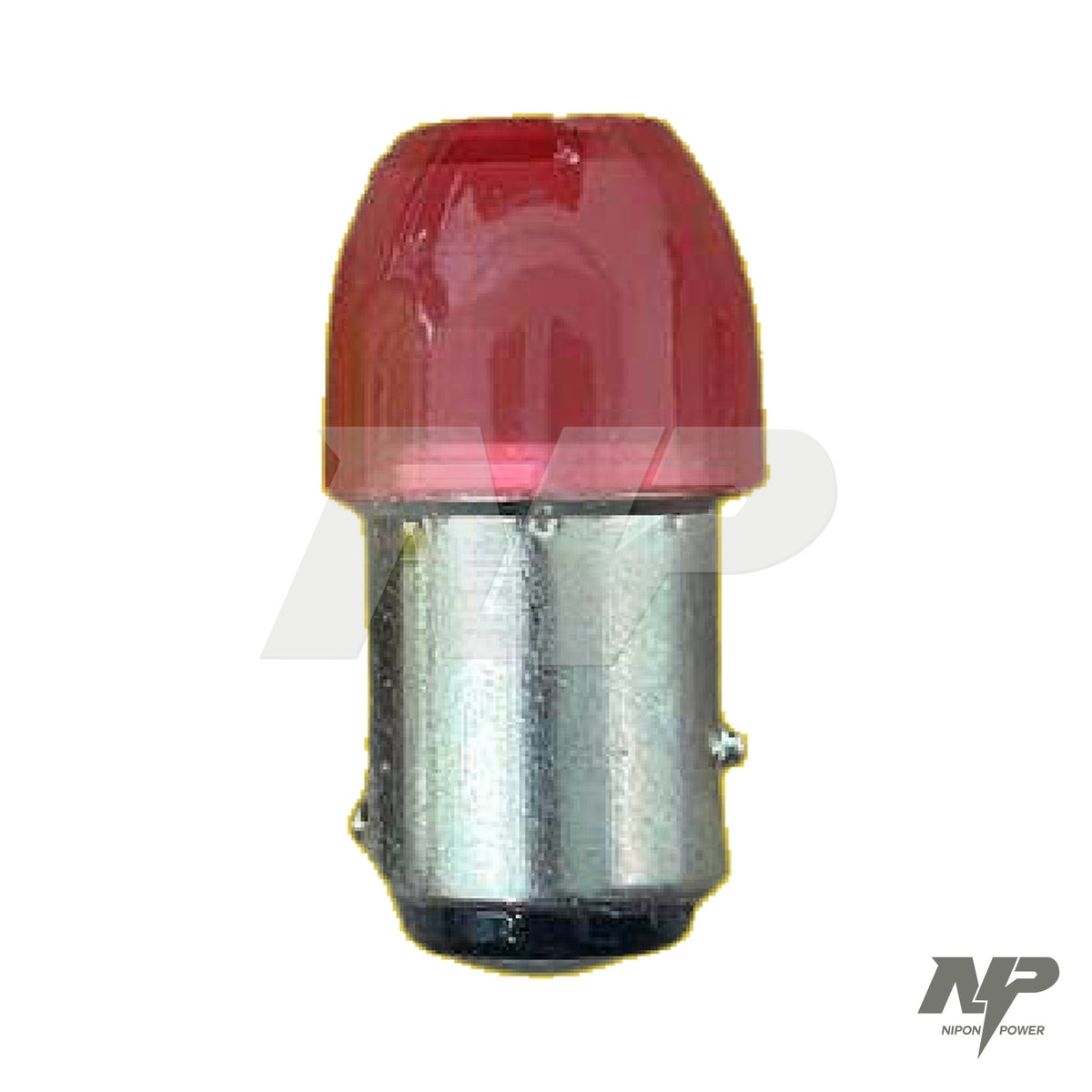 Bombillo stop LED cerámica base bayoneta luz blanca o roja, universal · DC-STOP028 - Rojo