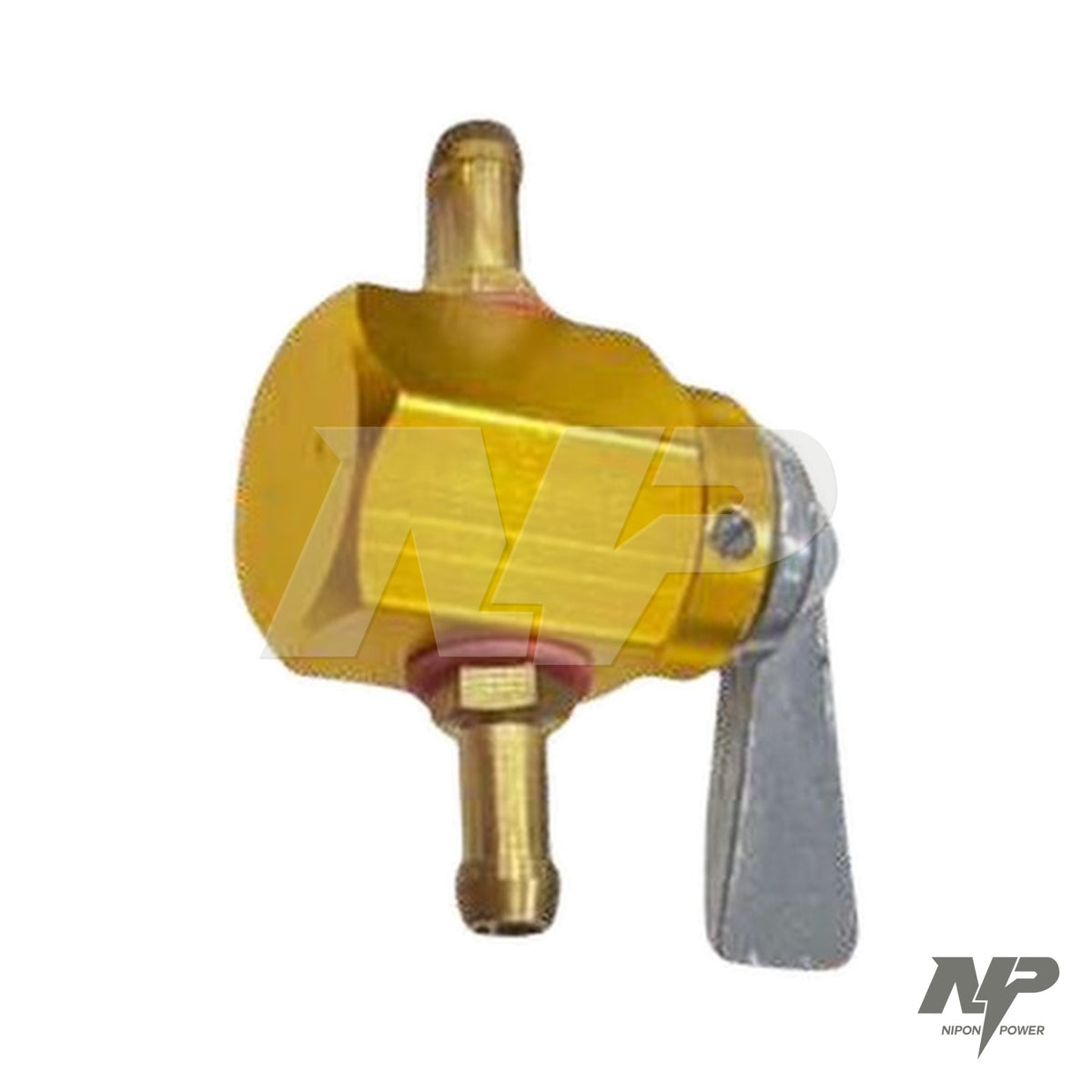 Llave de gasolina en línea universal en aluminio · NP-LG2 - Dorado