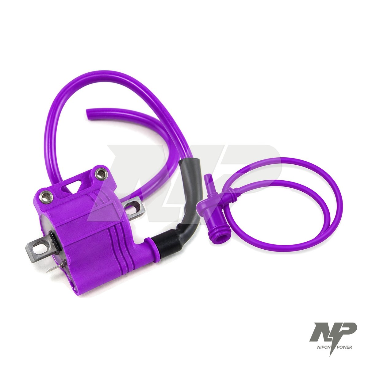 Combo de encendido bobina y cable morado