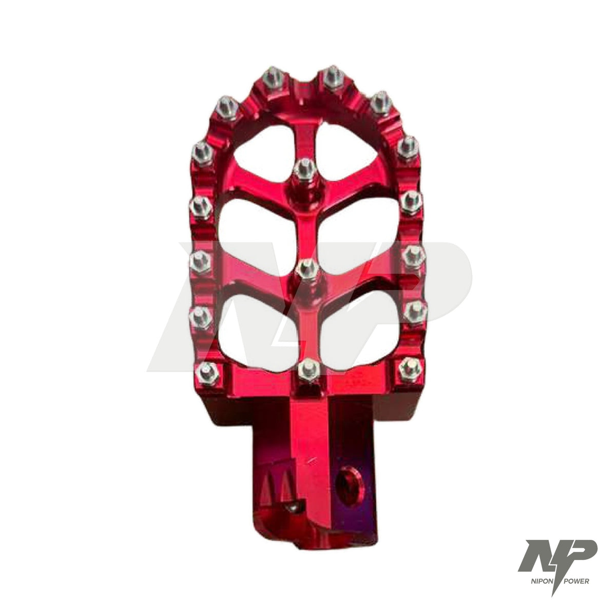 Posapié de aluminio con taches universal · NP-CT40 - Rojo